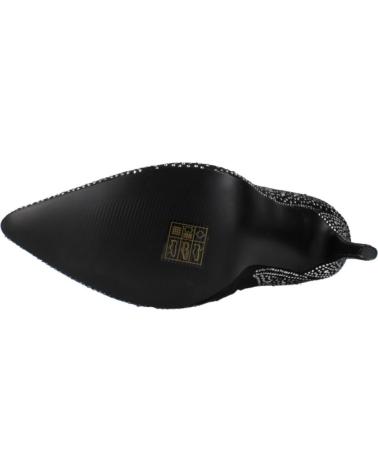 BOTTINES À TALONS EXE P234A D958E NOIR PAILLETÉ BLACK