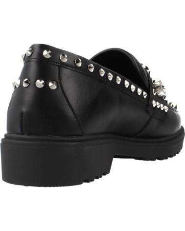 MOCASINES EXE SALINA CON TACHUELAS Y SUELA TRACK NEGROS BLKSLV BLKSLV
