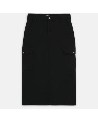 FALDA DICKIES DUCK CANVAS CARGO SKIRT NEGRA BLK1 BLK1