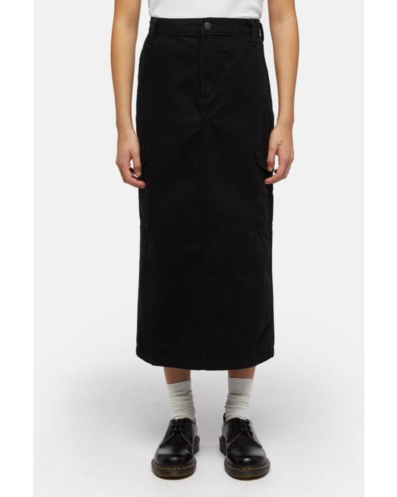 FALDA DICKIES DUCK CANVAS CARGO SKIRT NEGRA BLK1 BLK1