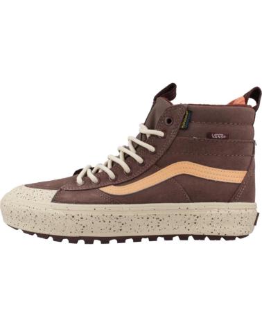 VANS OFF THE WALL MTE SK8-HI - SNEAKERS ALTE MARRONE TORTORA TAUPE