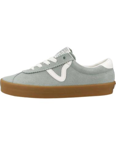 VANS OFF THE WALL SPORT LOW - SNEAKERS VERDE PASTELLO CON SUOLA COLOR CARAMELLO BBYGRN