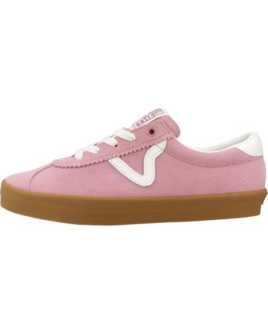 VANS OFF THE WALL SPORT LOW - SNEAKERS ROSA PASTELLO CON SUOLA COLOR CARAMELLO BBYGRN