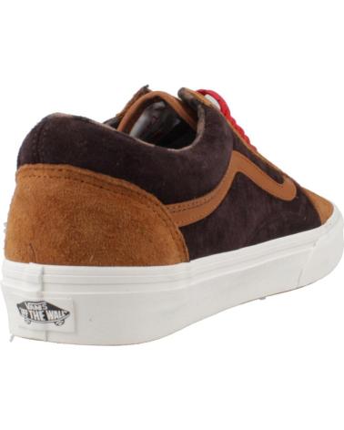 VANS OLD SKOOL PSPGGN SNEAKER CASUAL IN CAMOSCIO MARRONE PSPGGN