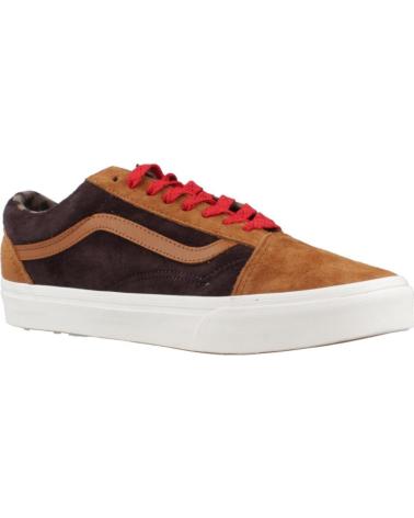 VANS OLD SKOOL PSPGGN SNEAKER CASUAL IN CAMOSCIO MARRONE PSPGGN