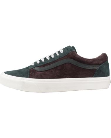 VANS OLD SKOOL PSPSCB SNEAKER CASUAL IN CAMOSCIO BORDEAUX PSPSCB
