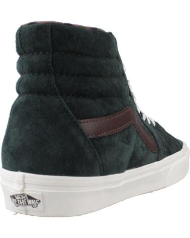 VANS SK8-HI PSPSCB SNEAKERS ALTE IN CAMOSCIO VERDE PSPSCB