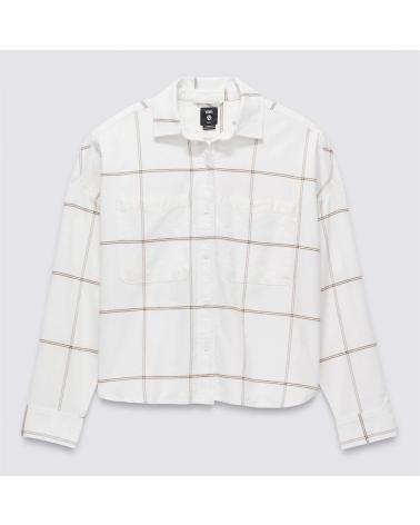 VANS ANTICA BOXY LS SHIRT WHITE MRSMLW MRSMLW