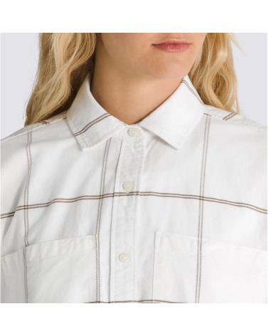 VANS ANTICA BOXY LS SHIRT WHITE MRSMLW MRSMLW