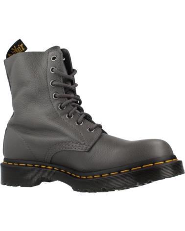 DR. MARTENS PASCAL - BOTAS DE COURO CINZA GUNMETAL GUNMETAL