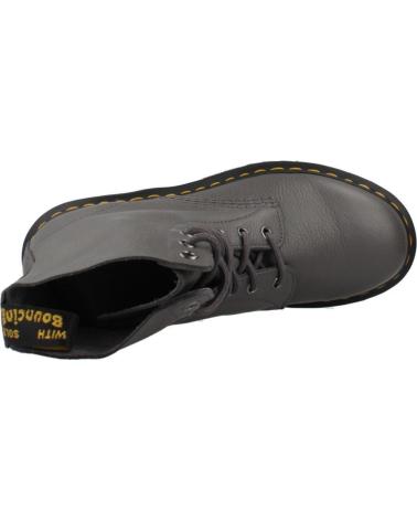 DR. MARTENS PASCAL - BOTAS DE COURO CINZA GUNMETAL GUNMETAL
