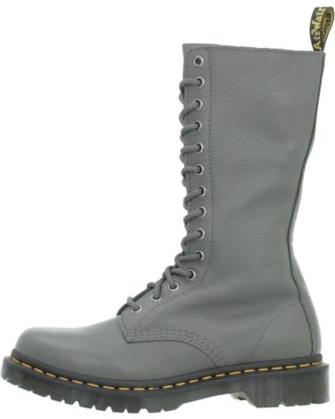 DR. MARTENS 1B99 - BOTAS ALTAS CON CREMALLERA GRIS GUNMETAL GUNMETAL