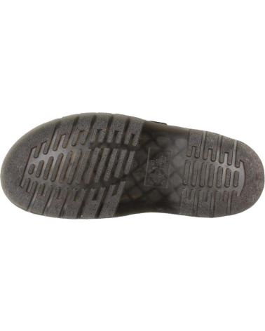 DR. MARTENS JORGE LL FL - BLACK LEATHER CLOGS BLACK