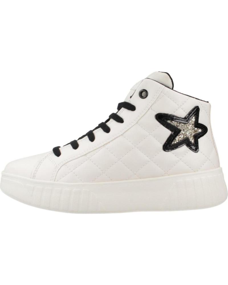 GEOX J MIKIROSHI HOHE SNEAKER WEISS C1M9B C1M9B