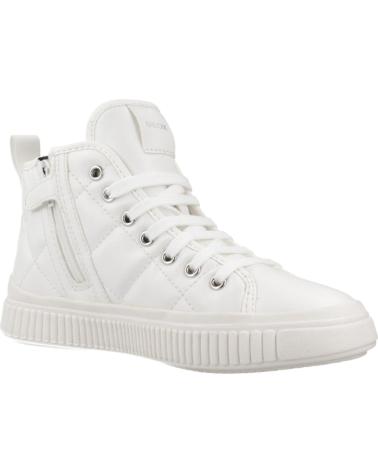 GEOX SNEAKER J LAQUINNY WEISS C1000 C1000