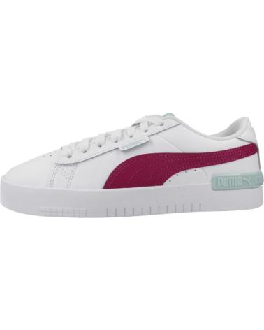 PUMA JADA JR URBAN SNEAKERS WHITE WITH FUCHSIA DETAILS WHITE WHITE