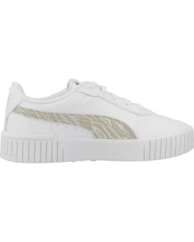 PUMA ZAPATILLAS NINO MODELO CARINA 2 0 ZEBRA PS COLOR BLANCO WHIT WHITE