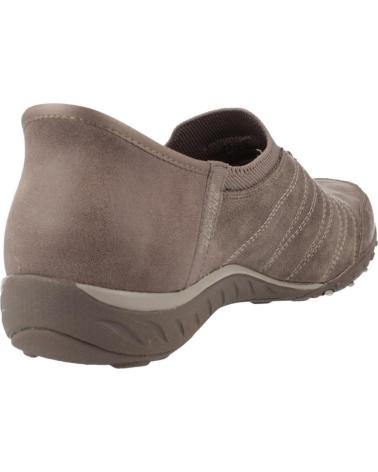 SKECHERS BREATHE-EASY HOME SLIP-INS DUNKELBEIGE DKTP DKTP
