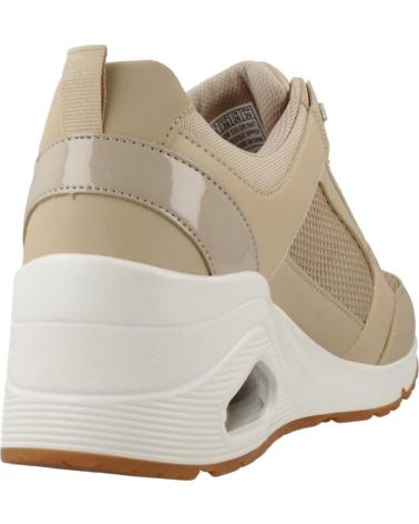 SKECHERS UNO WEDGE EVERYTHI MARROM CLARO NATURAL NAT
