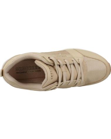 SKECHERS UNO WEDGE EVERYTHI MARROM CLARO NATURAL NAT