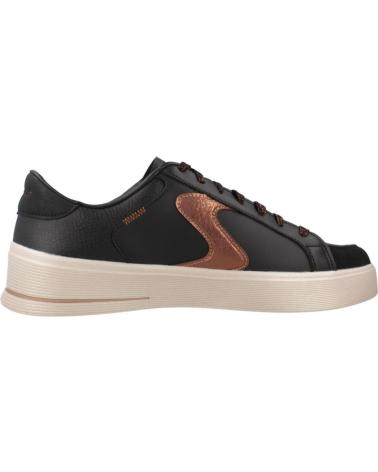SKECHERS HILAND QUITE CHIC BKBR - TÊNIS CASUAIS PRETOS BKBR