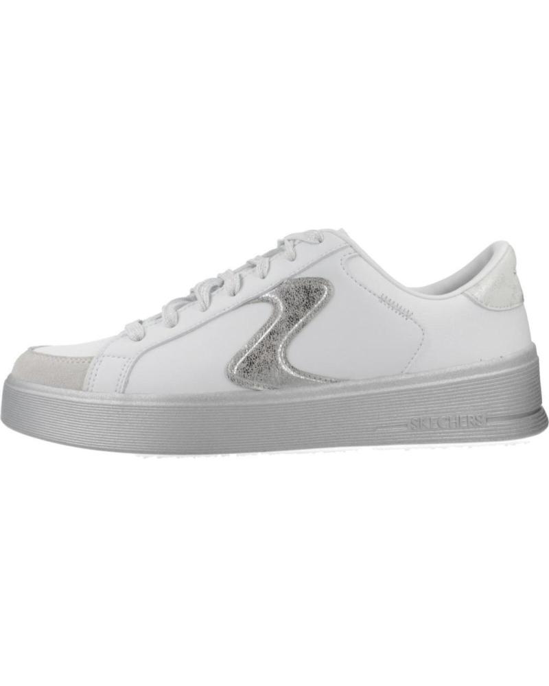 SKECHERS HILAND QUITE CHIC WSL - TÊNIS CASUAIS BRANCOS WSL