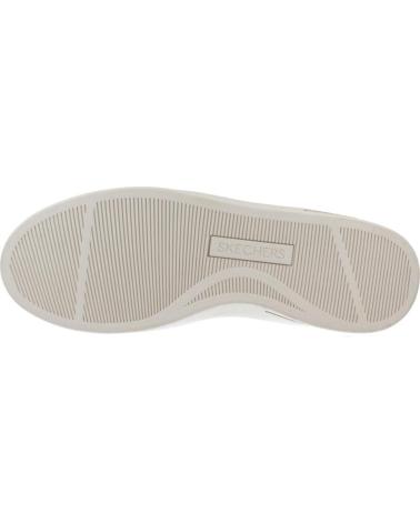 SKECHERS HILAND SOFT METALS WHITE SNEAKERS WM WMLT WMLT