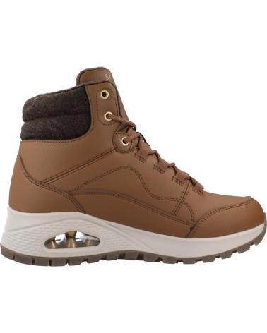 SKECHERS UNO RUGGED STIEFELETTEN BRAUN WTN WTN