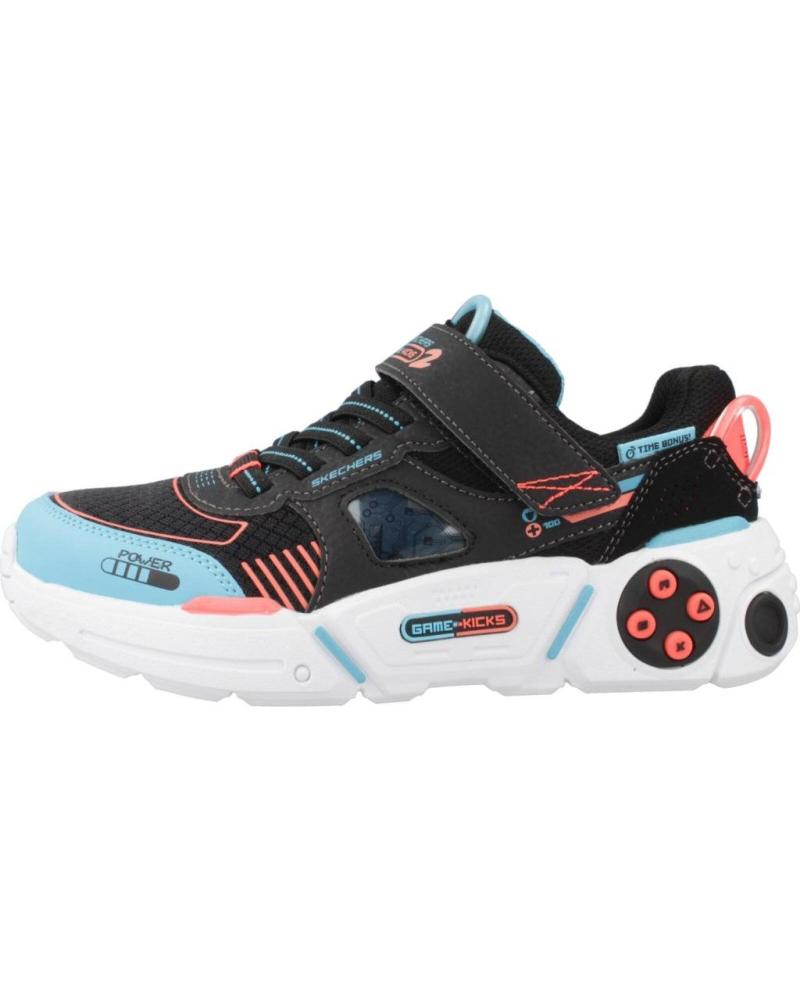 SKECHERS SAPATILHAS GAMETRONIX 2.0 PRETO BKMT BKMT