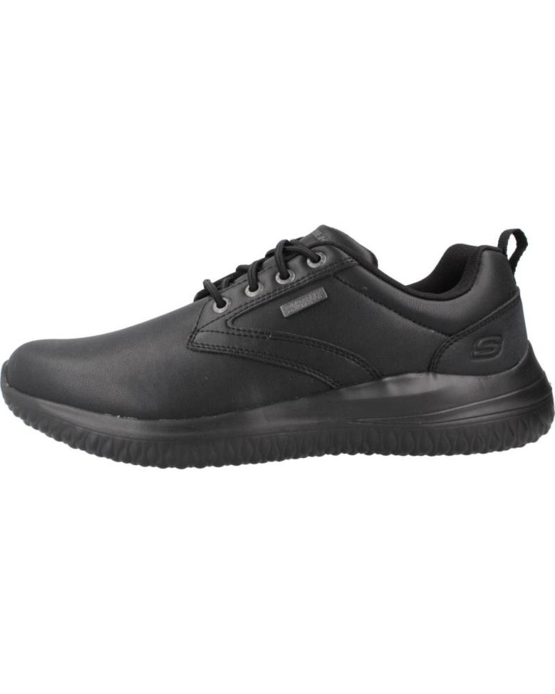 SKECHERS DELSON 3.0 GLAVINE BBK SCARPE DA GINNASTICA NERE BBK