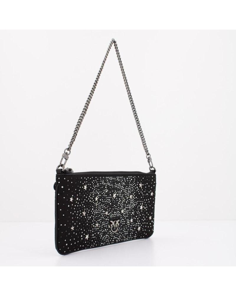 BOLSO PINKO HORIZONTAL FLAT NEGRO Z99F Z99F