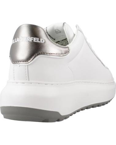KARL LAGERFELD ZAPATILLAS MUJER MODELO MAISON KARL LACE COLOR BLANCO 01S WH 01S WHTSLV