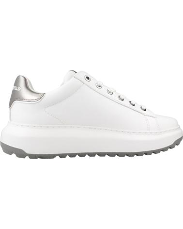 KARL LAGERFELD ZAPATILLAS MUJER MODELO MAISON KARL LACE COLOR BLANCO 01S WH 01S WHTSLV