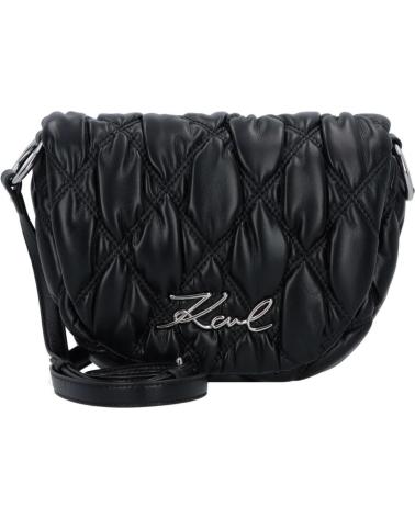 BOLSO BANDOLERA KARL LAGERFELD K-SIGNATURE KUILT NEGRO A999 A999 BLACK