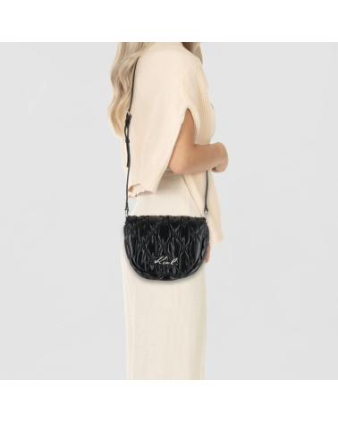 BOLSO BANDOLERA KARL LAGERFELD K-SIGNATURE KUILT NEGRO A999 A999 BLACK