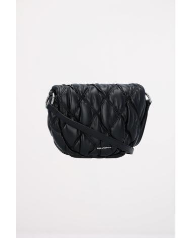 BOLSO BANDOLERA KARL LAGERFELD K-SIGNATURE KUILT NEGRO A999 A999 BLACK