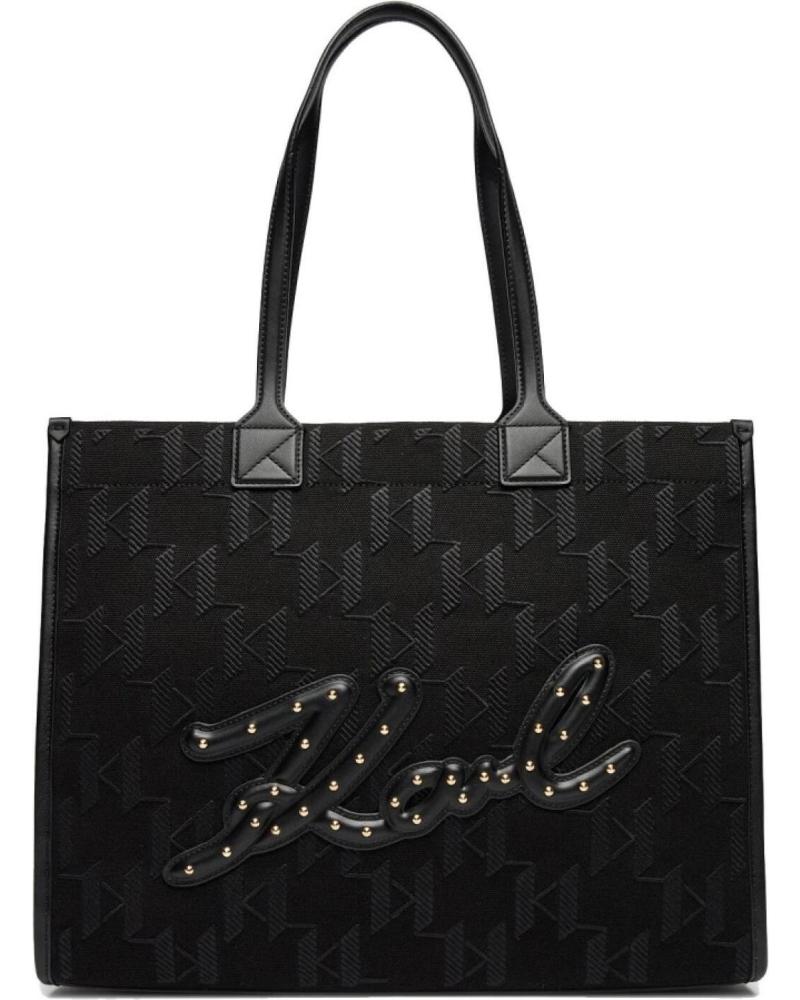 BOLSO DE MANO KARL LAGERFELD K-SKUARE NEGRO A999 A999 BLACK