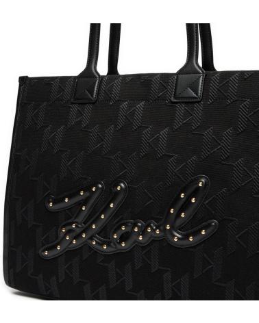 BOLSO DE MANO KARL LAGERFELD K-SKUARE NEGRO A999 A999 BLACK