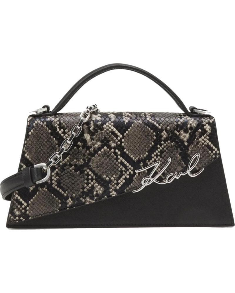 KARL LAGERFELD BOLSO BANDOLERA SIGNATURE SLIM ANIMAL PRINT A169 PYTHO A169 PYTHO