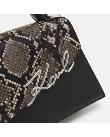 KARL LAGERFELD BOLSO BANDOLERA SIGNATURE SLIM ANIMAL PRINT A169 PYTHO A169 PYTHO