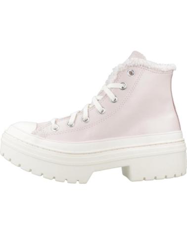 CONVERSE CTAS LUGGED HEEL HI ROSA BLUSH - SAPATILHAS PLATAFORMA BLUSH