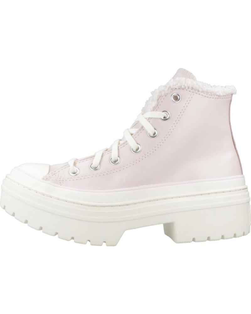 CONVERSE CTAS LUGGED HEEL HI ROSA BLUSH - SAPATILHAS PLATAFORMA BLUSH