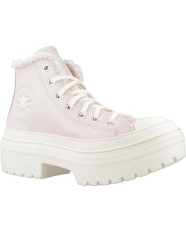 CONVERSE CTAS LUGGED HEEL HI ROSA BLUSH - SAPATILHAS PLATAFORMA BLUSH