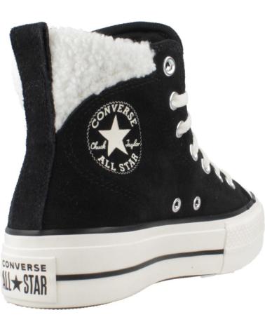 CONVERSE CHUCK TAYLOR ALL STAR PUFF LIFT HI PRETO - SAPATILHAS PLATAFORMA BLACK
