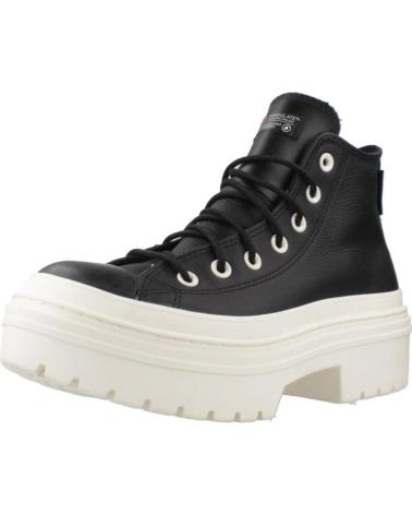 CONVERSE CTAS LUGGED HEEL HI HIGH-TOP PLATEAU SCHWARZ BLACK