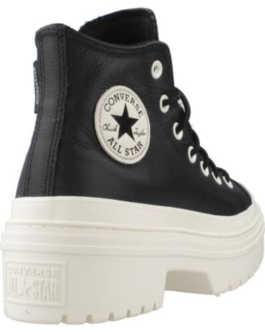 CONVERSE CTAS LUGGED HEEL HI HIGH-TOP PLATEAU SCHWARZ BLACK