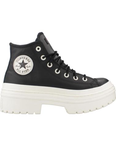 CONVERSE CTAS LUGGED HEEL HI HIGH-TOP PLATEAU SCHWARZ BLACK