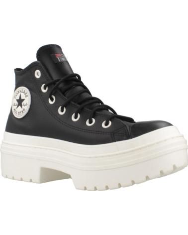 CONVERSE CTAS LUGGED HEEL HI HIGH-TOP PLATEAU SCHWARZ BLACK