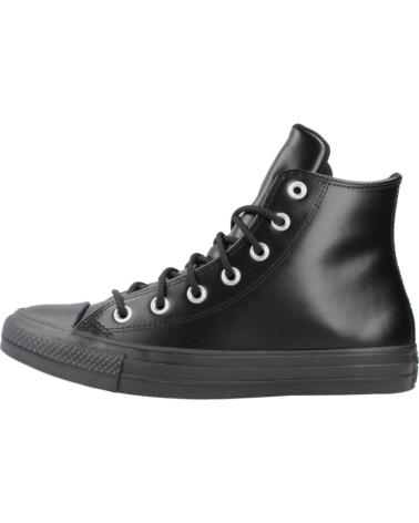CONVERSE CHUCK TAYLOR ALL STAR LEATHER - SCHWARZE HOHE SNEAKER BLKPSE