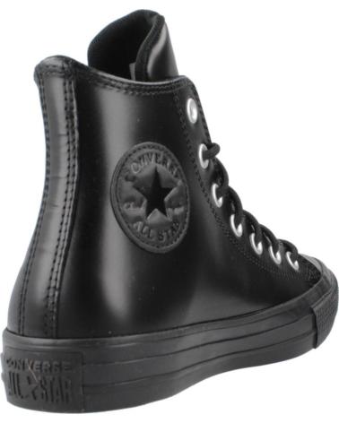 CONVERSE CHUCK TAYLOR ALL STAR LEATHER - SCHWARZE HOHE SNEAKER BLKPSE